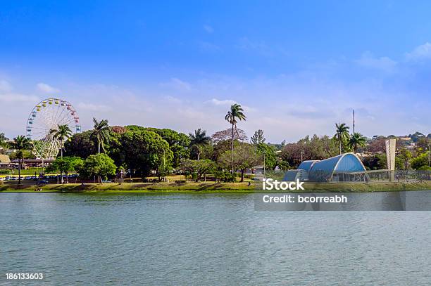 Pampulha Lagoon Belo Horizonte Stock Photo - Download Image Now - Belo Horizonte, Minas Gerais State, Church