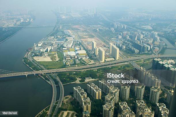 Китай Гуанчжоу Panorama — стоковые фотографии и другие картинки Zhujiang New Town - Zhujiang New Town, Азия, Архитектура