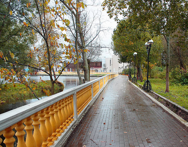 istock Embankment after rain 186136293