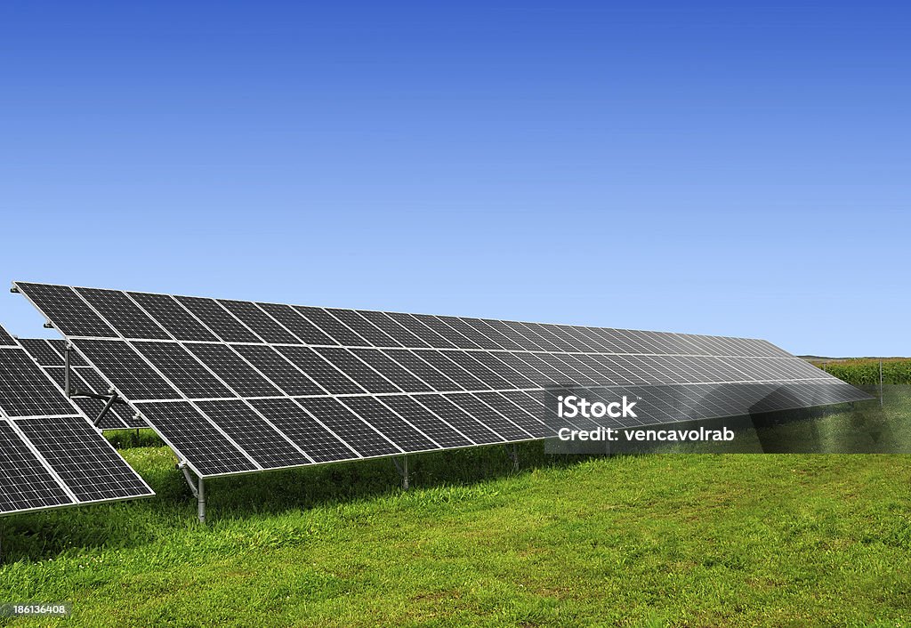 태양 에너지 패널 - 로열티 프리 0명 스톡 사진