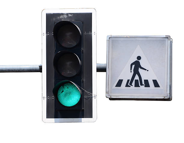 istock Green Traffic Lights for Cross Walk 186136986