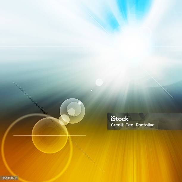 Abstract Background Rays Of Colorful Light Stock Photo - Download Image Now - Abstract, Art, Art And Craft