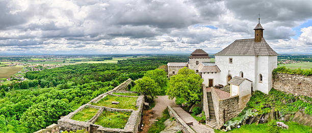 Castle Kuneticka Hora, Czech Republic stock photo