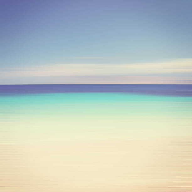 istock Computer illustration of ocean seascape 186139188