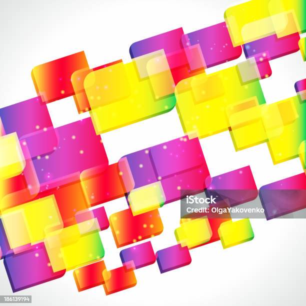 Разноцветный Абстрактный Светлом Фоне Элементы Для Дизайна Eps10 — стоковая векторная графика и другие изображения на тему Абстрактный
