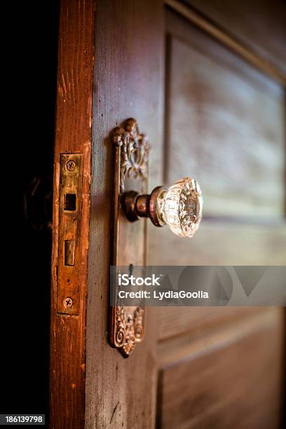 Crystal Door Knob Stock Photo - Download Image Now - Door, Old, Accessibility