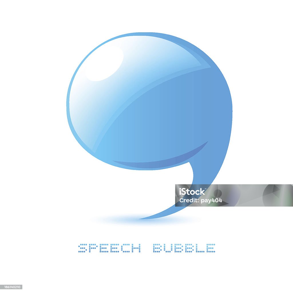 Abstrait parler bubble - clipart vectoriel de Abstrait libre de droits