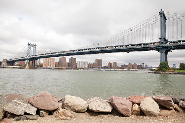istock Manhattan Bridge in New York City 186142387