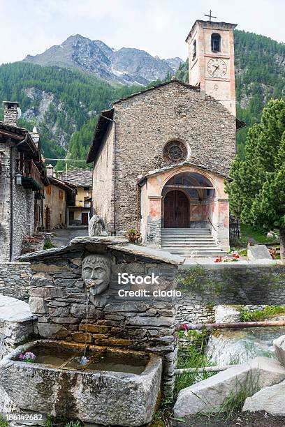 Chianale Stock Photo - Download Image Now - Ancient, Building Exterior, Built Structure