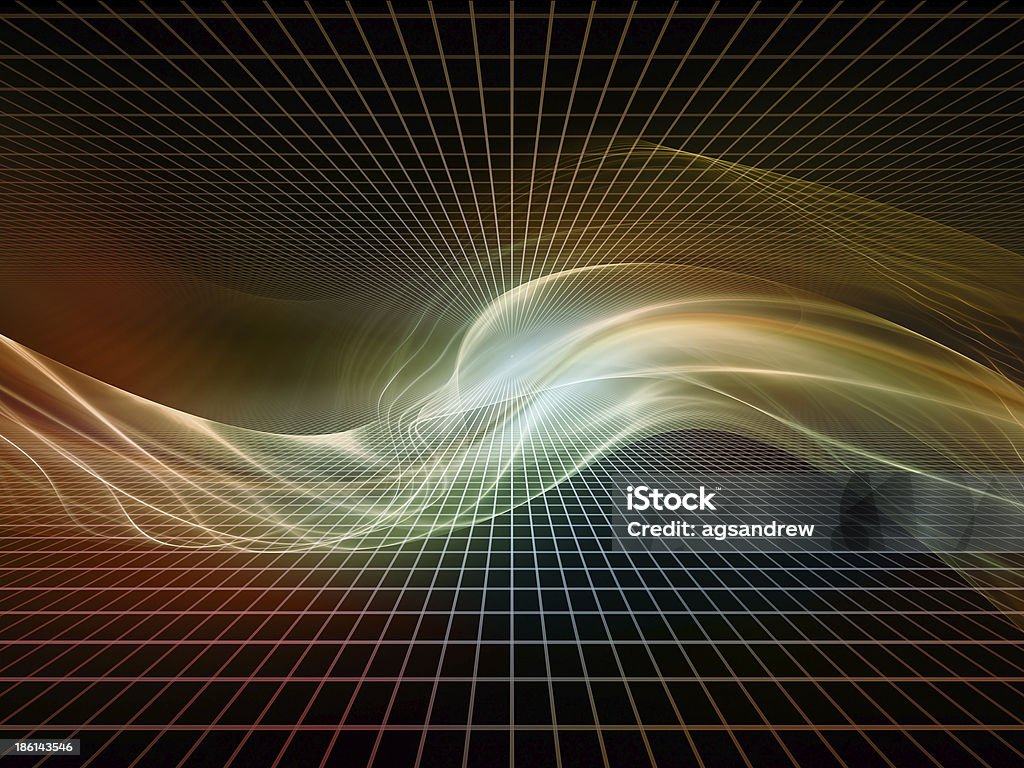 Perspectivas de Fractal Campo - Royalty-free Abstrato Foto de stock