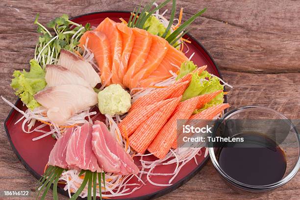 Sashimi Stock Photo - Download Image Now - Animal Scale, Cooking, Cross Shape