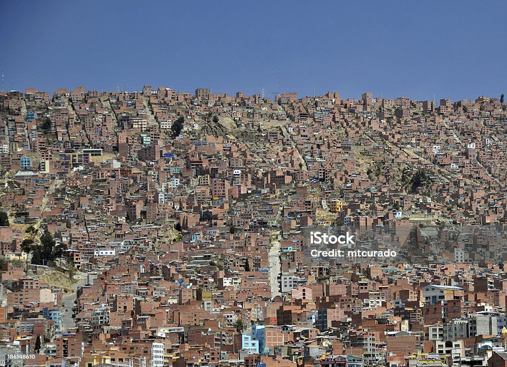 El Alto, La Paz dział, Boliwia: shantytown - Zbiór zdjęć royalty-free (El Alto)