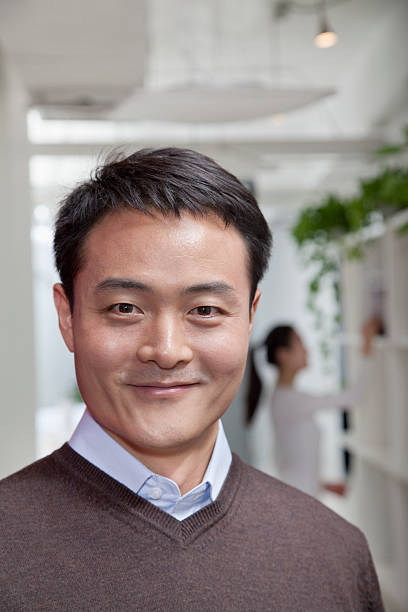 istock Businessman in the office, portrait 186150770