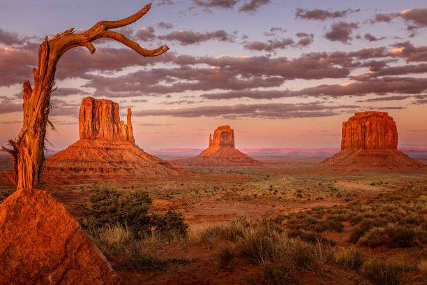 istock Signature view over the Monument Valley at sunset 1861512406