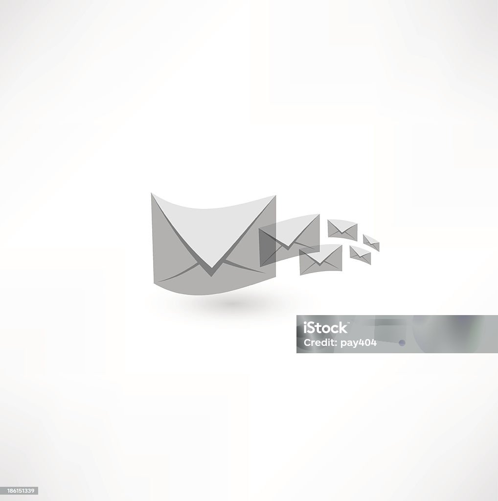 Icône courrier électronique - clipart vectoriel de Affaires libre de droits