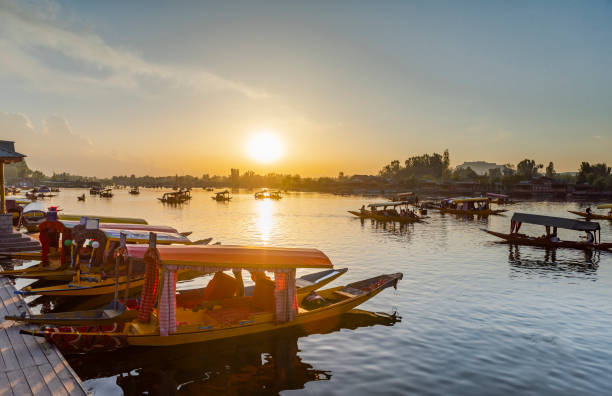 istock Colorful Shikara Boats 1861570485