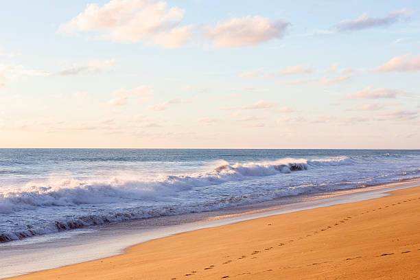 Sea Sunset stock photo