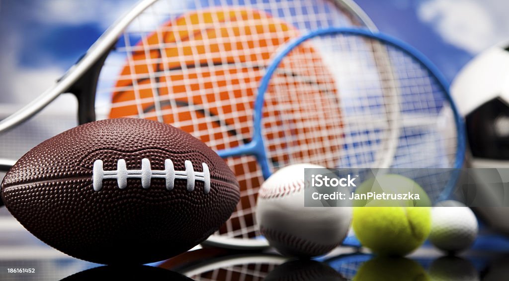 Różne Sport Sprzęt - Zbiór zdjęć royalty-free (Badminton - sport)