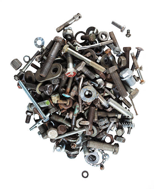 istock different bolts and nuts isolated on white background 186161853