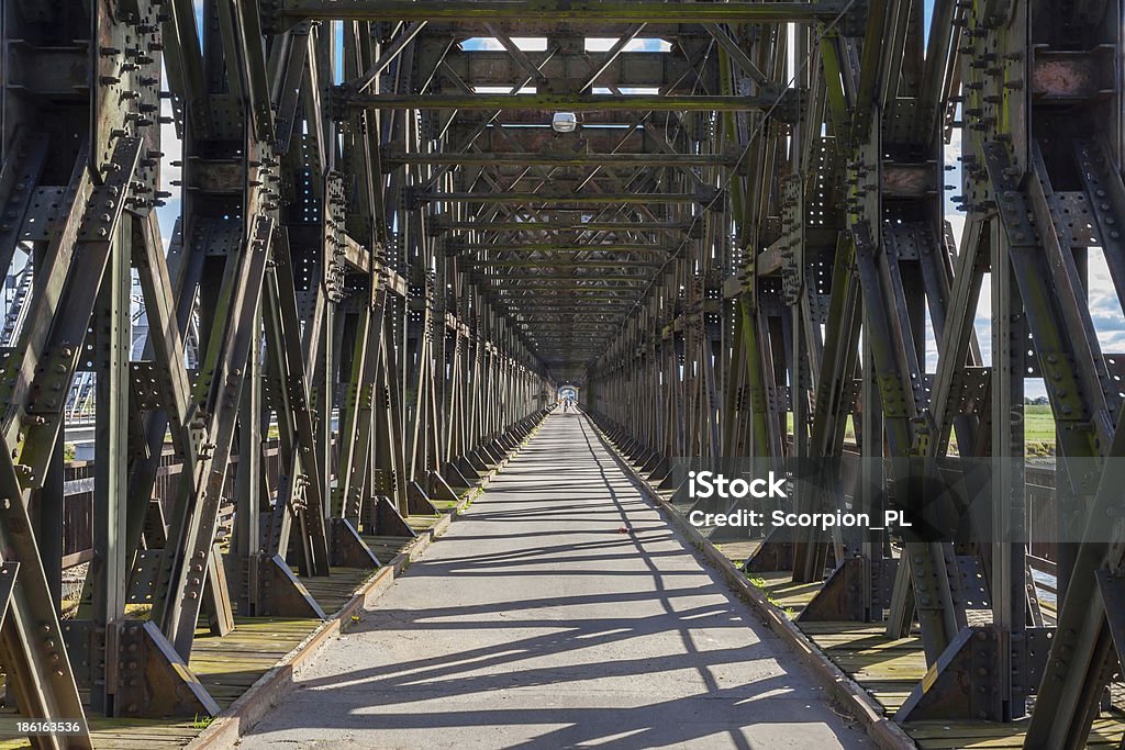 Histórico de pontes em Tczew-Polónia - Royalty-free Acima Foto de stock