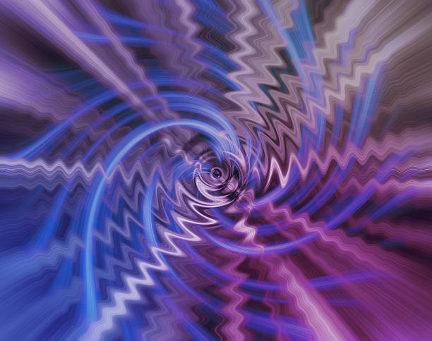istock Futuristic abstract background with swirls and stripes 186163981
