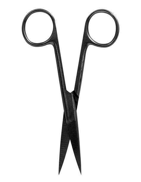 istock close up of scissors on white background 186164241