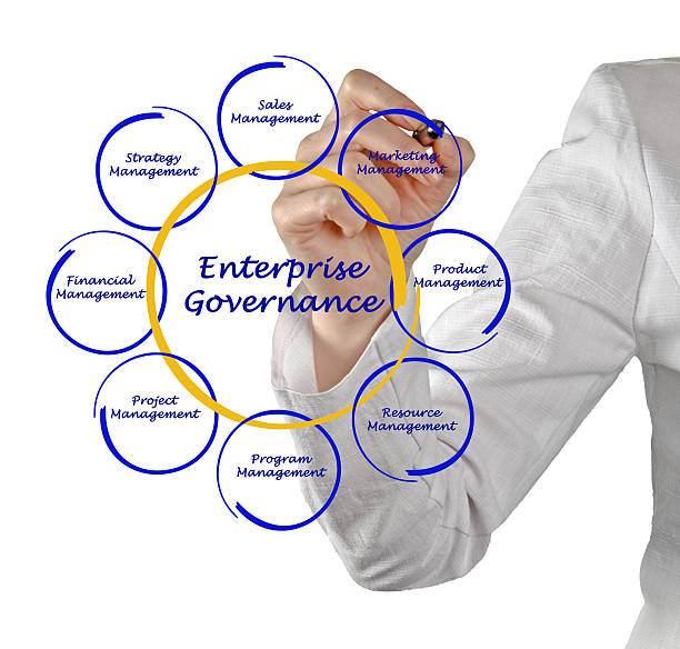 istock Design graphic for Enterprise Governance 186164450