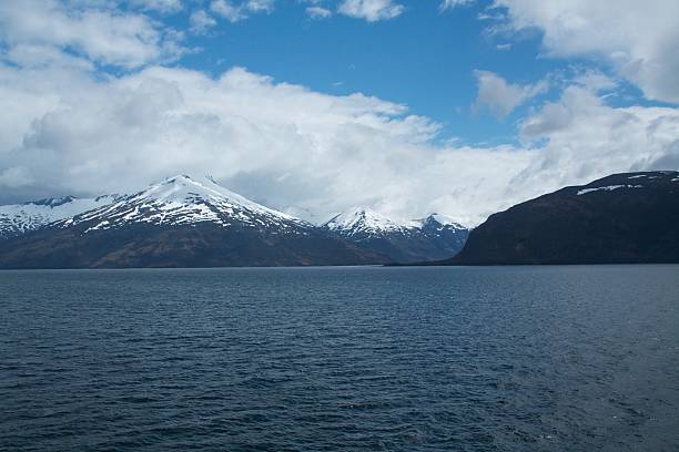 Chilean Fjords stock photo