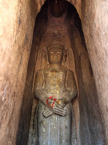 istock Buddha in the tunnel ,Thailand 186164802