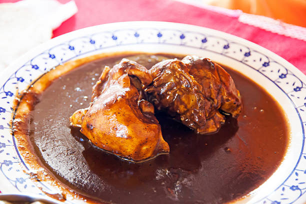 istock Chicken in brown sauce 186164941