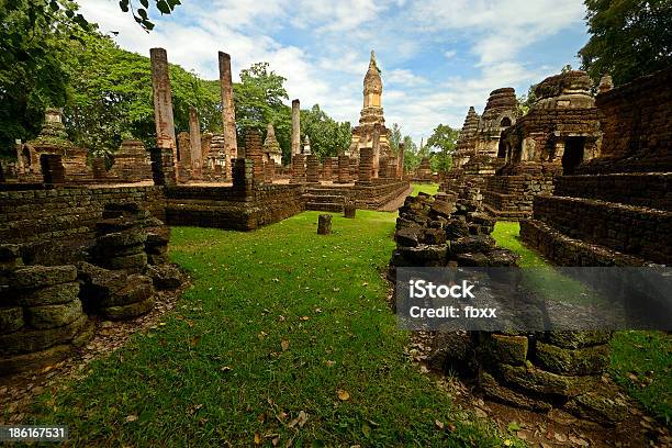 Si Satchanalai Chaliang Historical Park Stockfoto und mehr Bilder von Alt - Alt, Antiker Gegenstand, Architektur