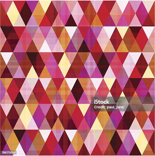 Nahtlose Geometrische Dreieck Muster Stock Vektor Art und mehr Bilder von Abstrakt - Abstrakt, Altertümlich, Bauklotz