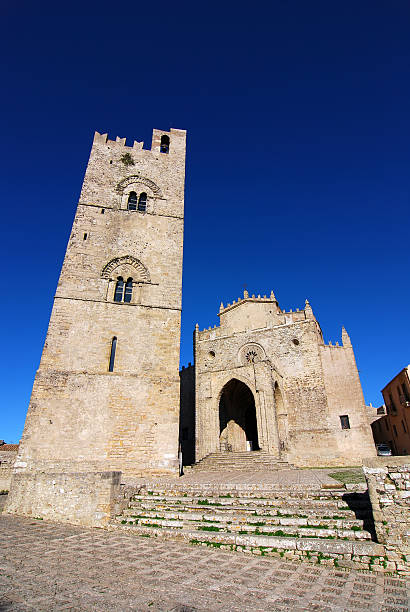 istock Erice Cathedral, Sicily, Italy 186176563