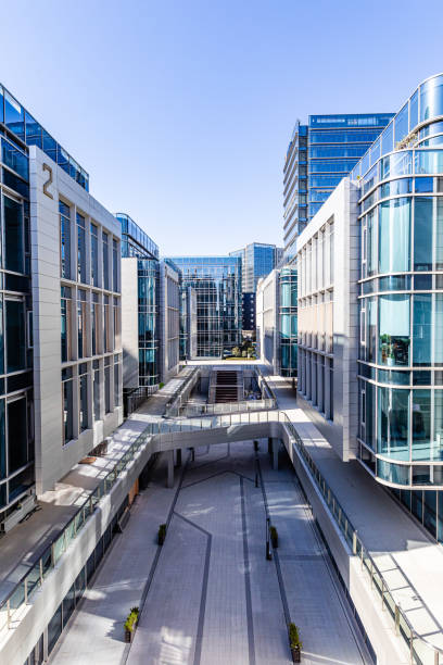 istock Appearance of office buildings 1861801049