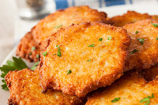 istock Homemade Traditional Potato Pancake Latke 186181648