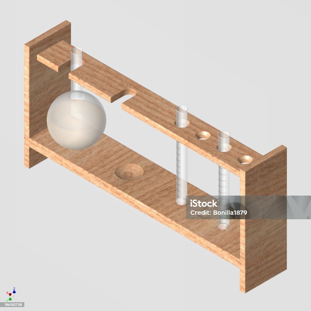 Probetas de laboratorio - Foto de stock de Agarrar libre de derechos