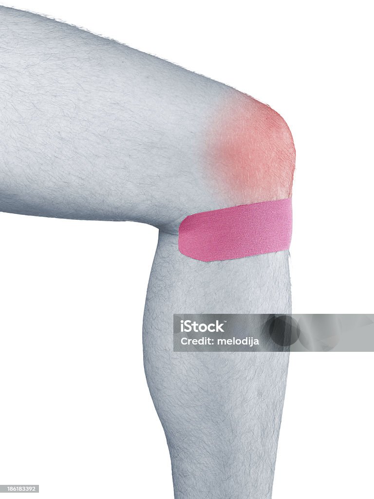 Fisioterapeuta para dor no joelho, as dores e tensões - Foto de stock de Adulto royalty-free