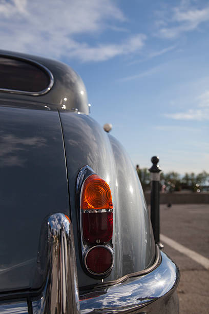istock Vintage car lamp details 186184895