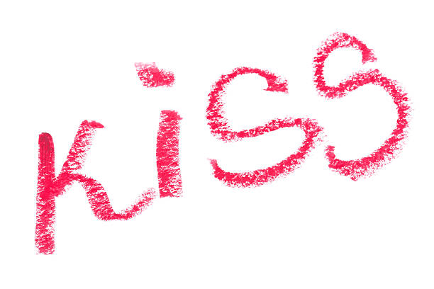 istock Inscription lipstick 