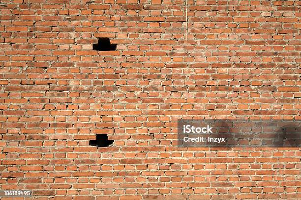 Red Brick Wall Stock Photo - Download Image Now - Brick, Brick Wall, Building Exterior