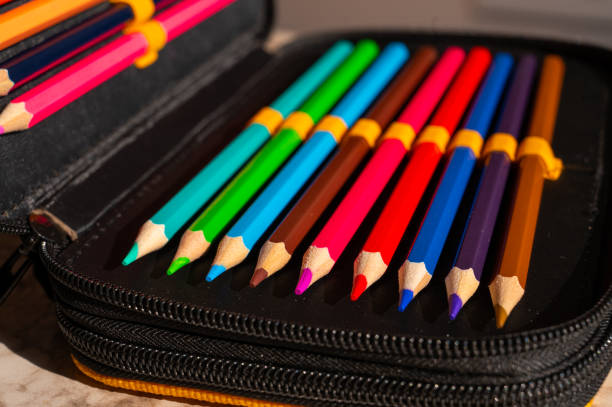 istock multi-colored pencils in a schoolboy's pencil case 1861895052
