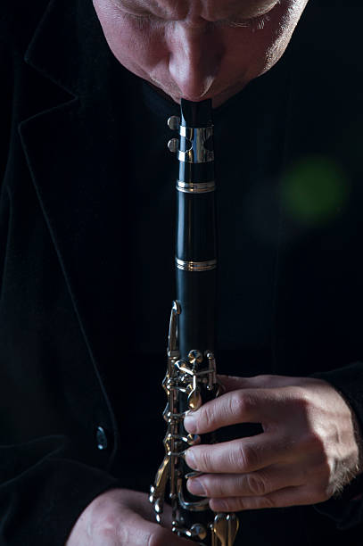 istock Musician and clarinet 186191225