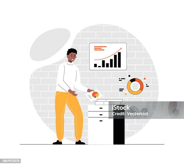 Benchmarking Graph Picture Benchmarking Concept Benchmark Business Development Analysis Financial ...