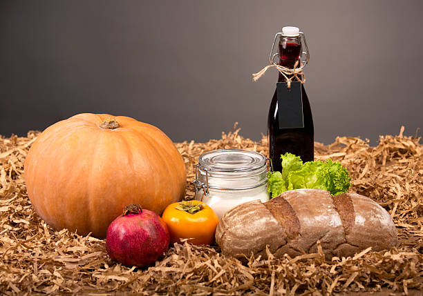 Seasonal Food Items stock photo