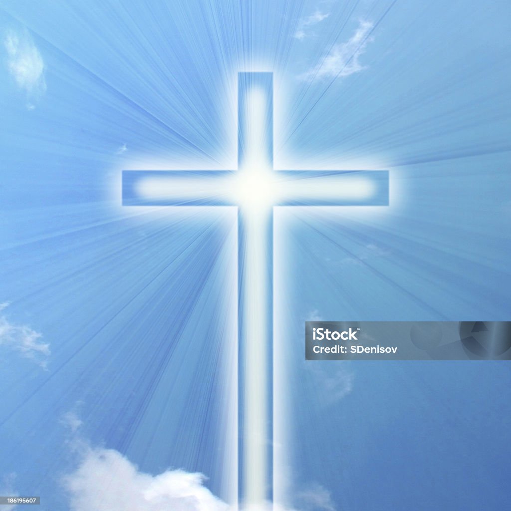 Salib Bersinar Foto Stok - Unduh Gambar Sekarang - Agama - Subjek ...