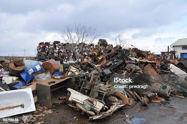 Junkyard Stock Photo - Download Image Now - Bumper, Car, Color Image