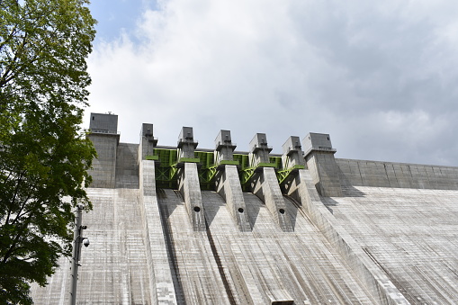 I took a picture of the scenery around the Yabba Dam, a famous place in Gunma Prefecture.