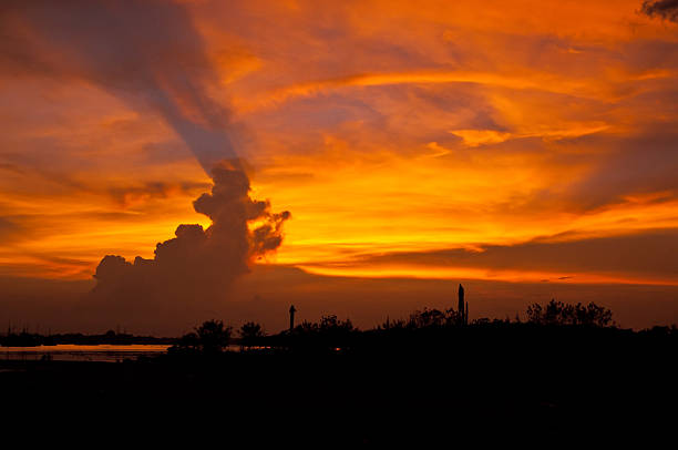 Beauty of Sunset. stock photo