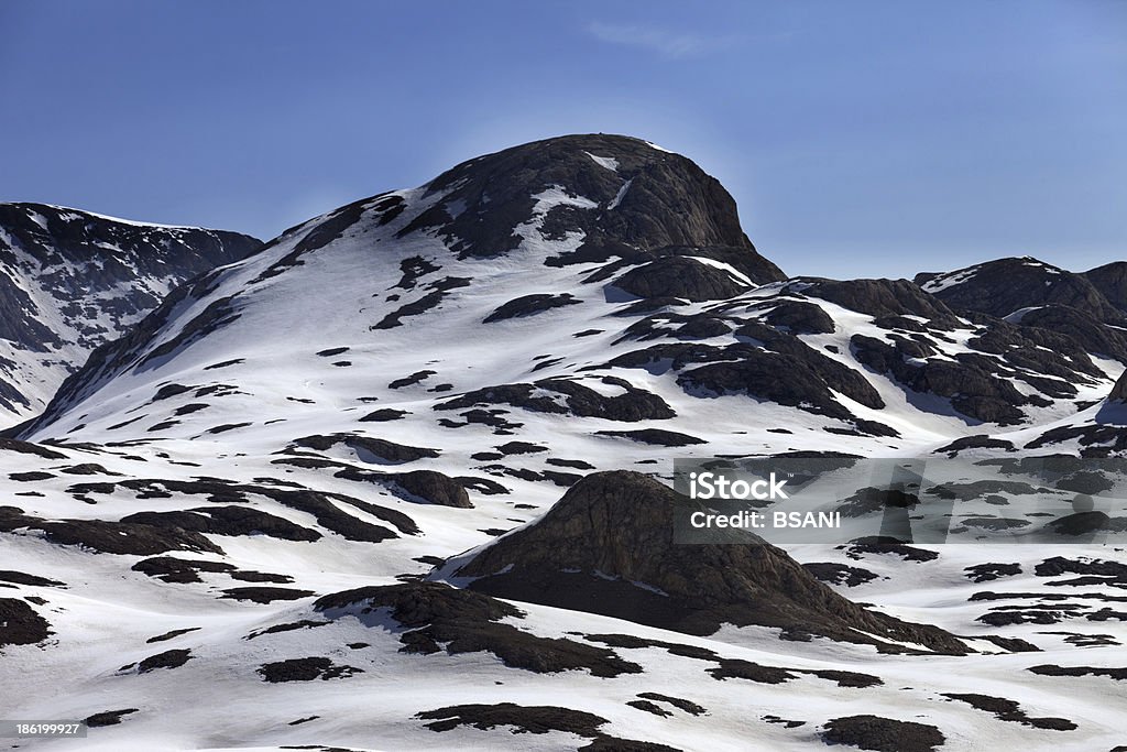 Rochas na neve - Foto de stock de Astrágalo - Tarso royalty-free