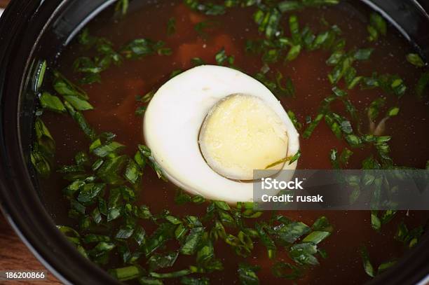 Foto de Okroshka Com Rusks e mais fotos de stock de Alimentação Saudável - Alimentação Saudável, Almoço, Antepasto